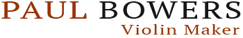 Paul Bowers Violin Maker Logo